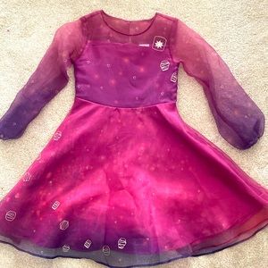 Disney Rapunzel (Tangled) princess dress up/costume dress size 7/8 LIKE NEW!!